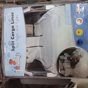 MONEY DONATED TO SPCA 4knines Split cargo liner for SUV and C.U.V
